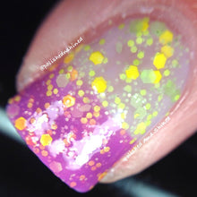 pink white crelly thermal color changing mood nail polish crystal knockout flora's chameleons