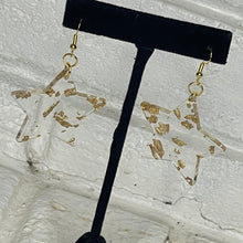 Starry Eyed Gold Foil Earrings